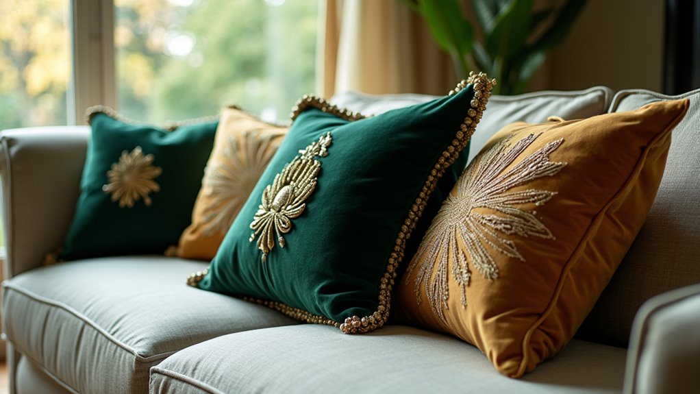 luxury designer cushion covers
