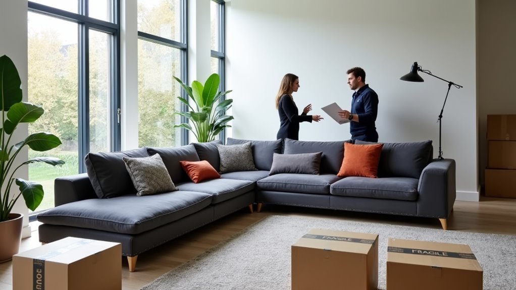 measure entryway for delivery