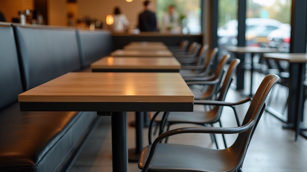 metal and laminate furniture