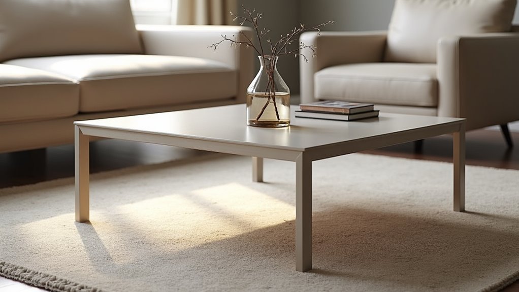 mid century modern coffee table