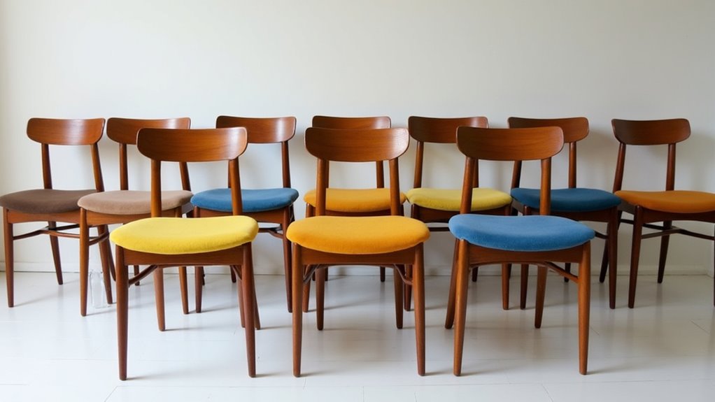 mid century modern comfort chairs