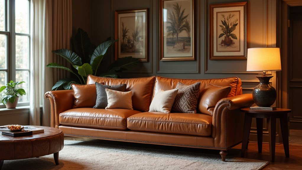 mid century modern comfort sofa