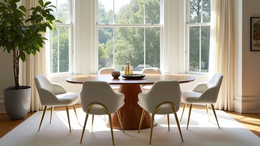 mid century modern dining chairs