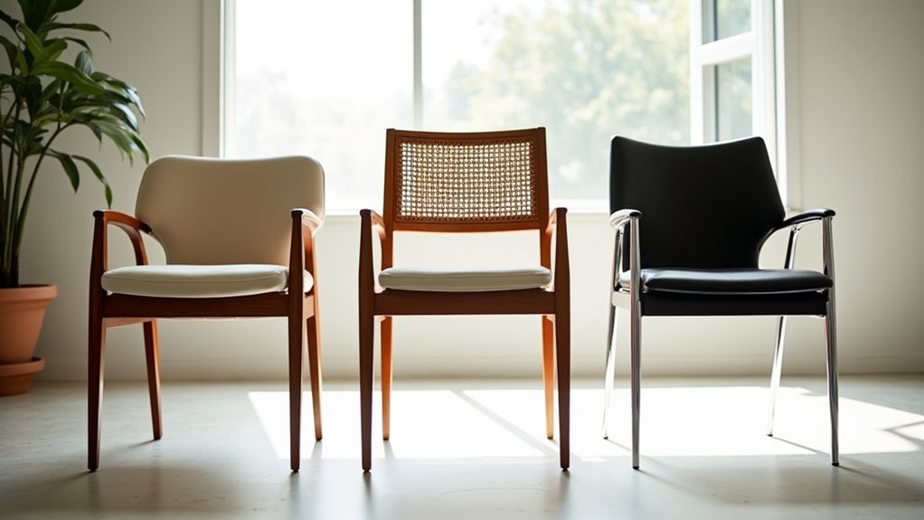 mid century modern dining chairs