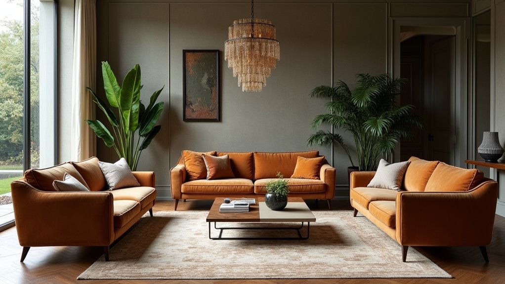 mid century modern sophistication