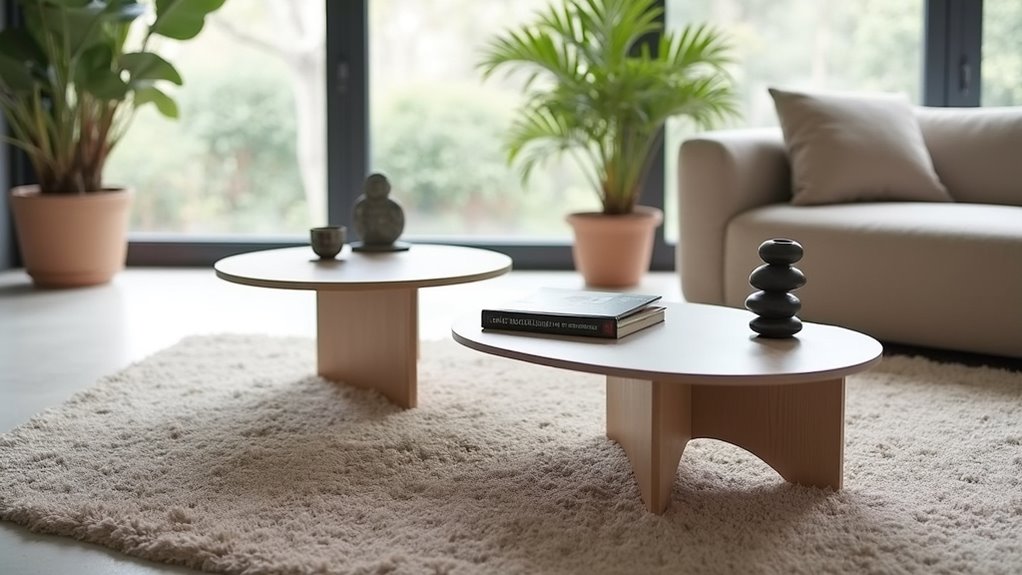 minimalist furniture enhances openness