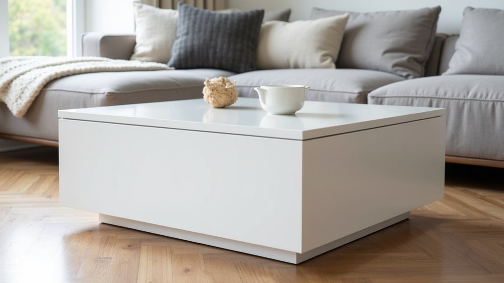 minimalist scandinavian coffee table