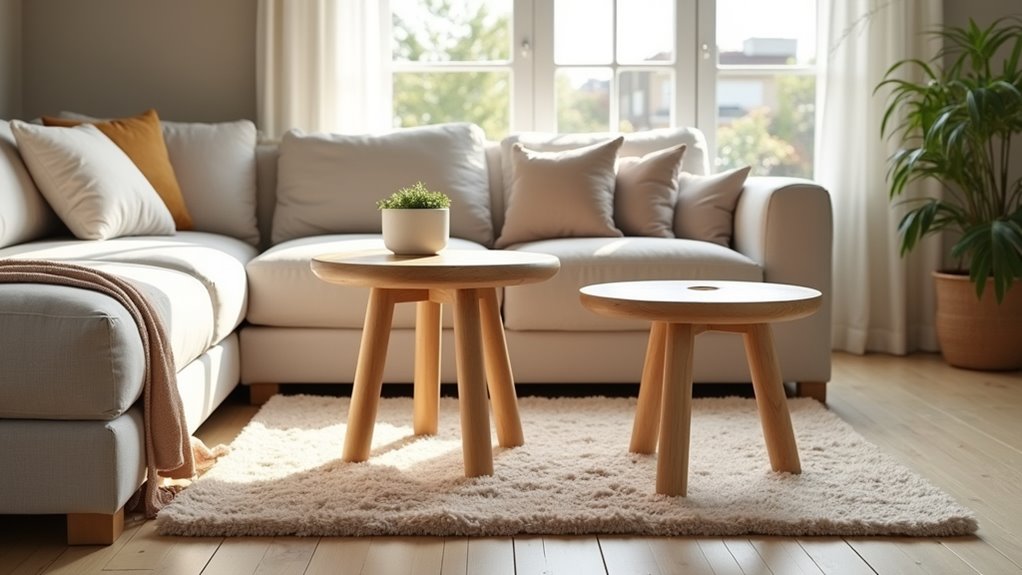 minimalist scandinavian wooden furniture