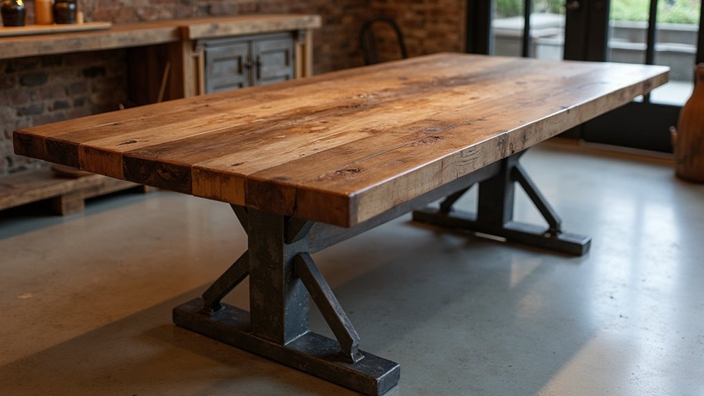 mixed materials industrial elegance