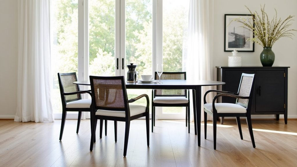 modern cane chair design