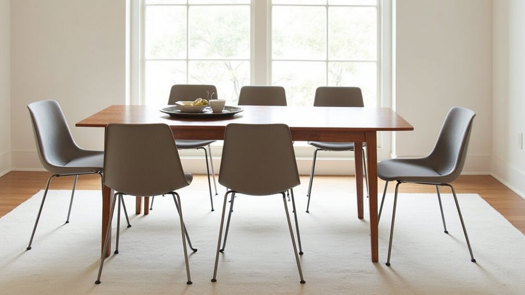 modern compact dining chairs