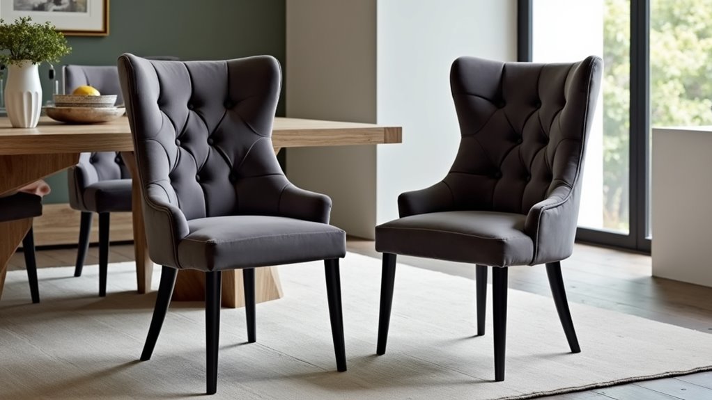 modern elegance in dining