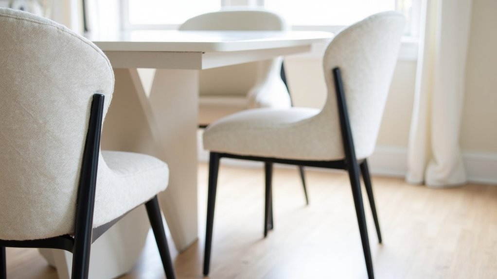 modern elegance in dining