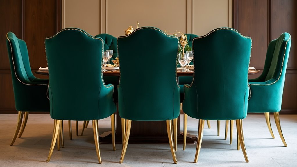 modern elegance in dining