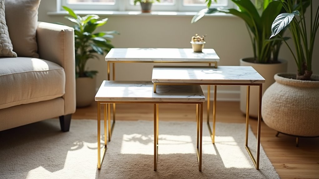 modern functional nesting tables