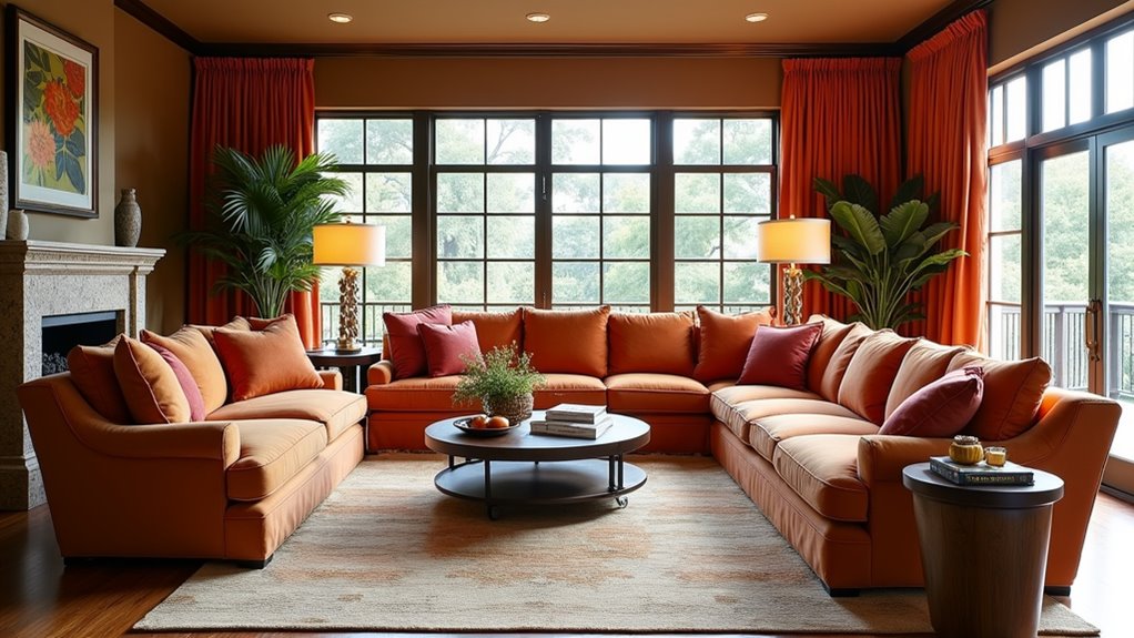 modern luxury sectional sofa