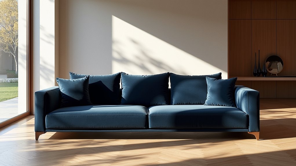 modern luxury sofa craftsmanship