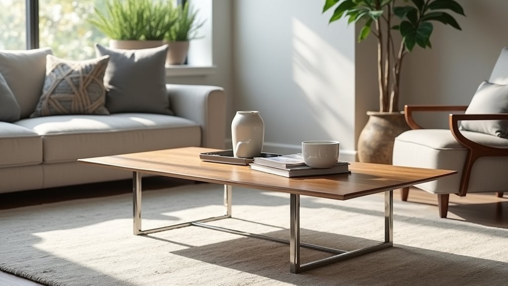 modern minimalist coffee table