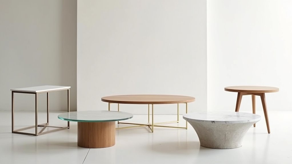 modern minimalist coffee tables