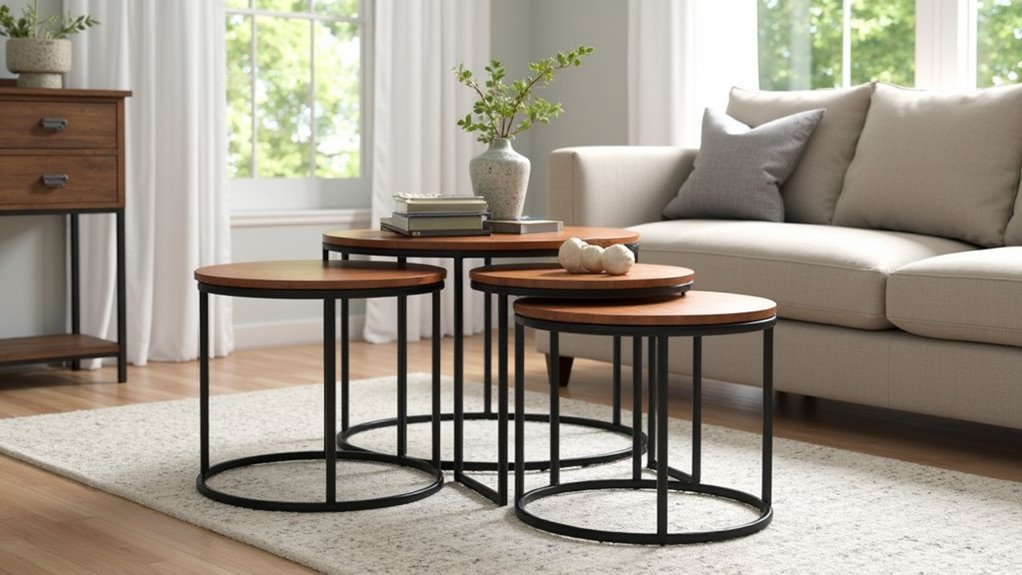 modern nesting tables collection