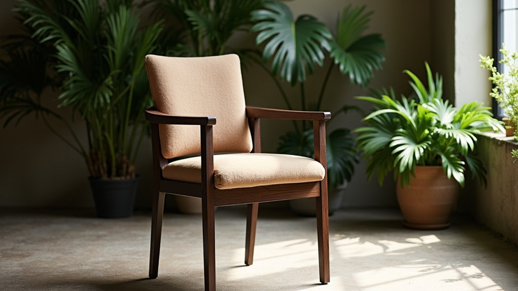 modern organic dining chair
