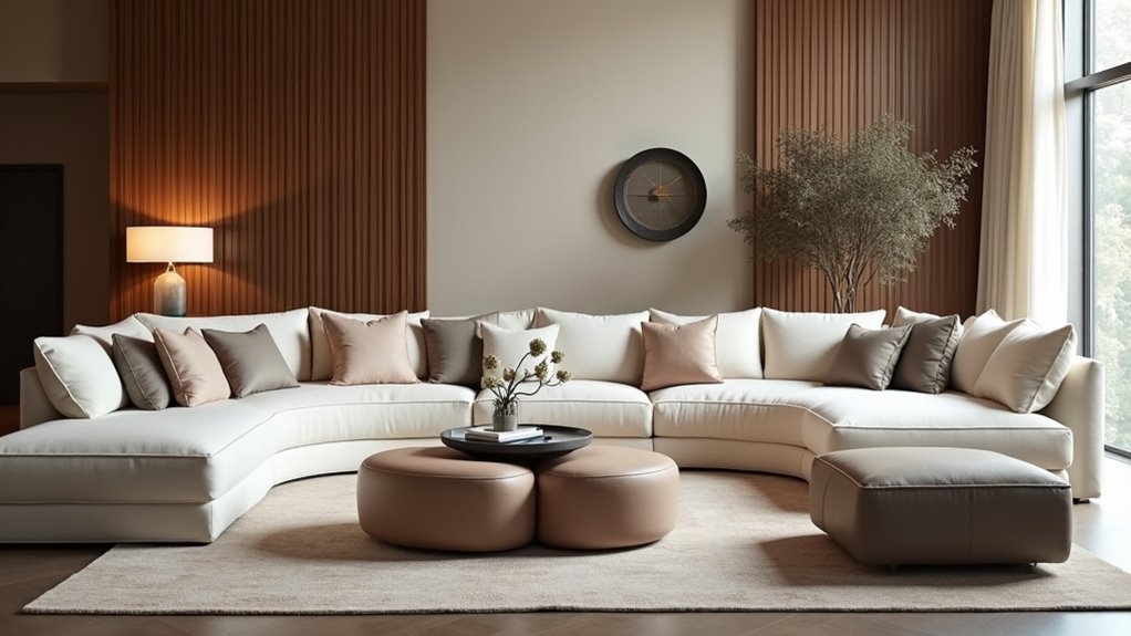 modern sectional with customization