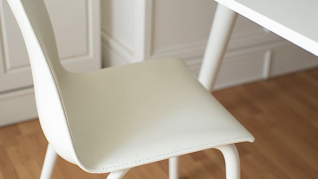 modern vegan leather chair