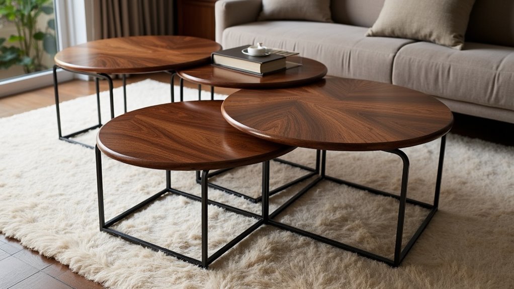 modern versatile bunching tables