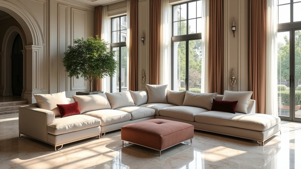 modern versatile handcrafted sectional