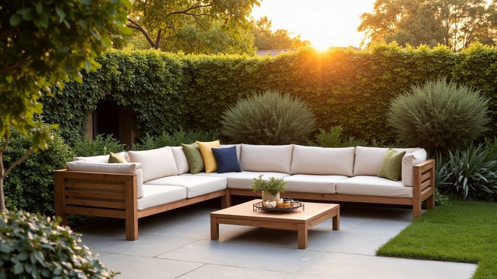 modular outdoor seating elegance