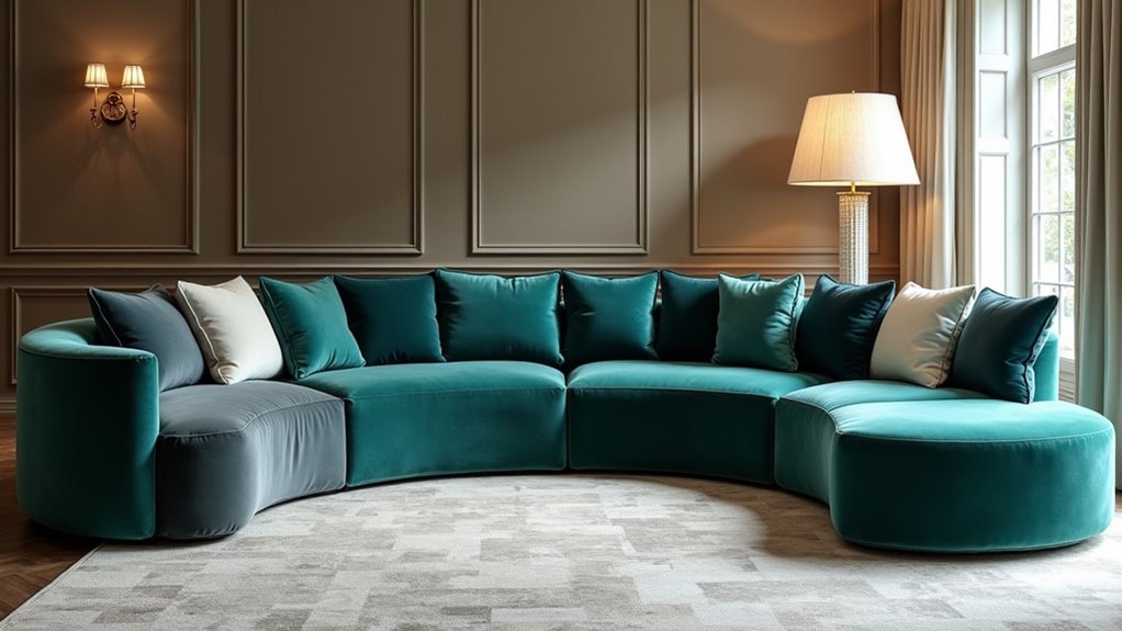 modular versatile u shaped sofas