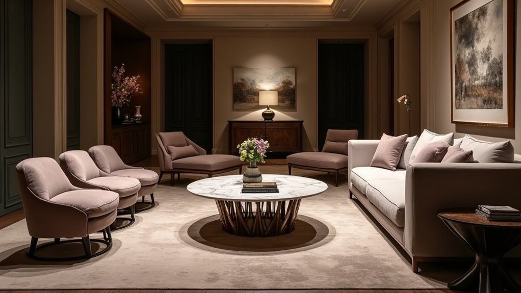 mythology inspired sculptural coffee table