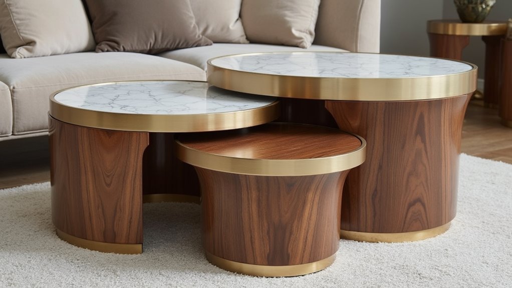 nesting coffee table collections
