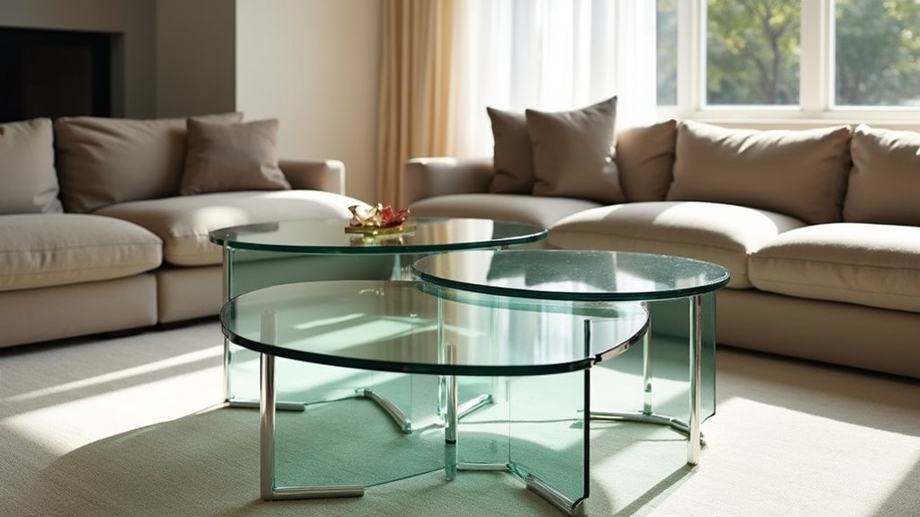 optimal coffee table sizing