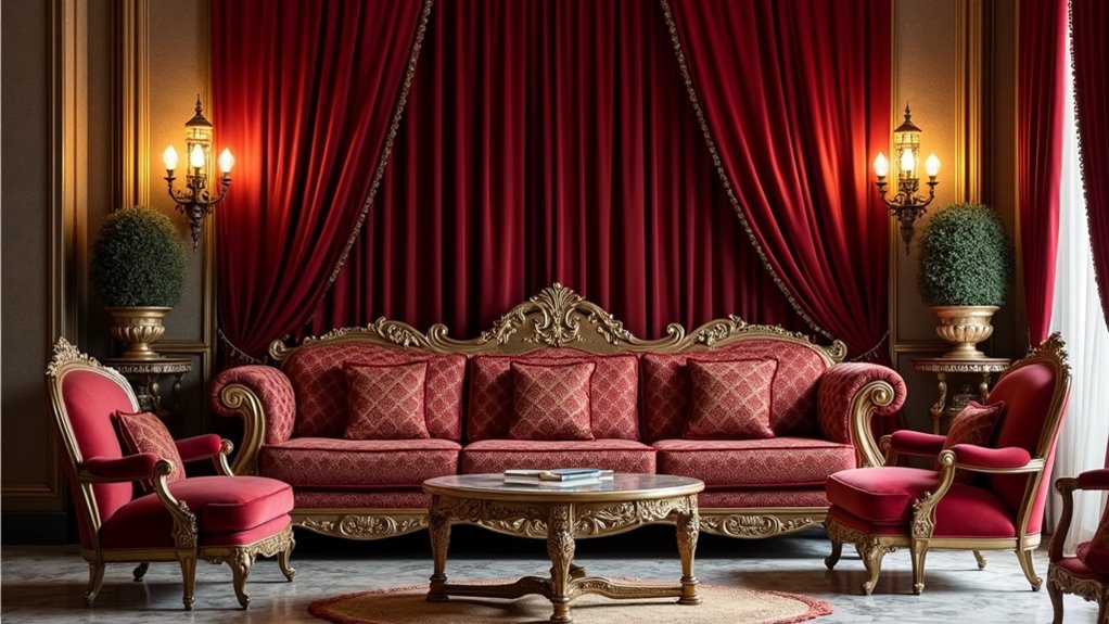 opulent moroccan inspired lounge design