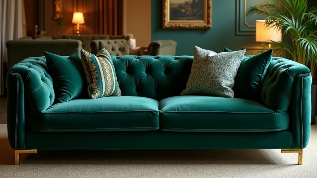 opulent velvet for interiors