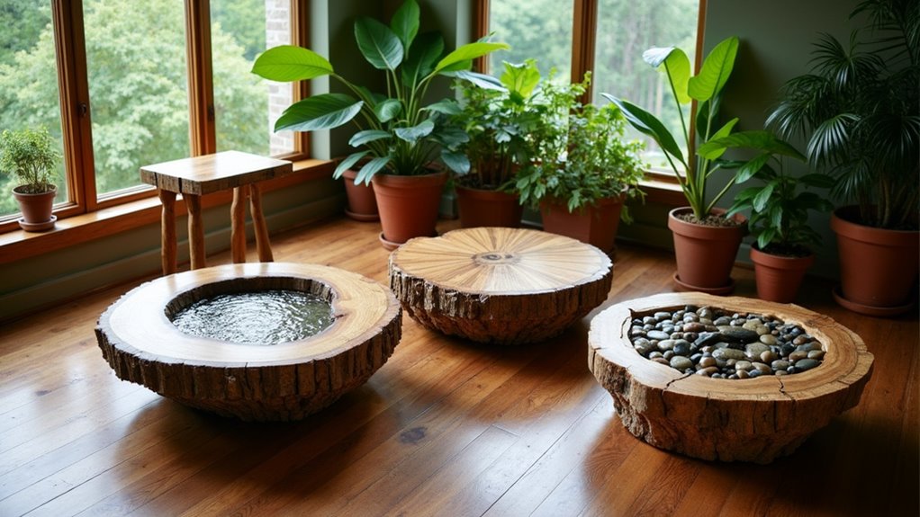 organic handcrafted coffee tables