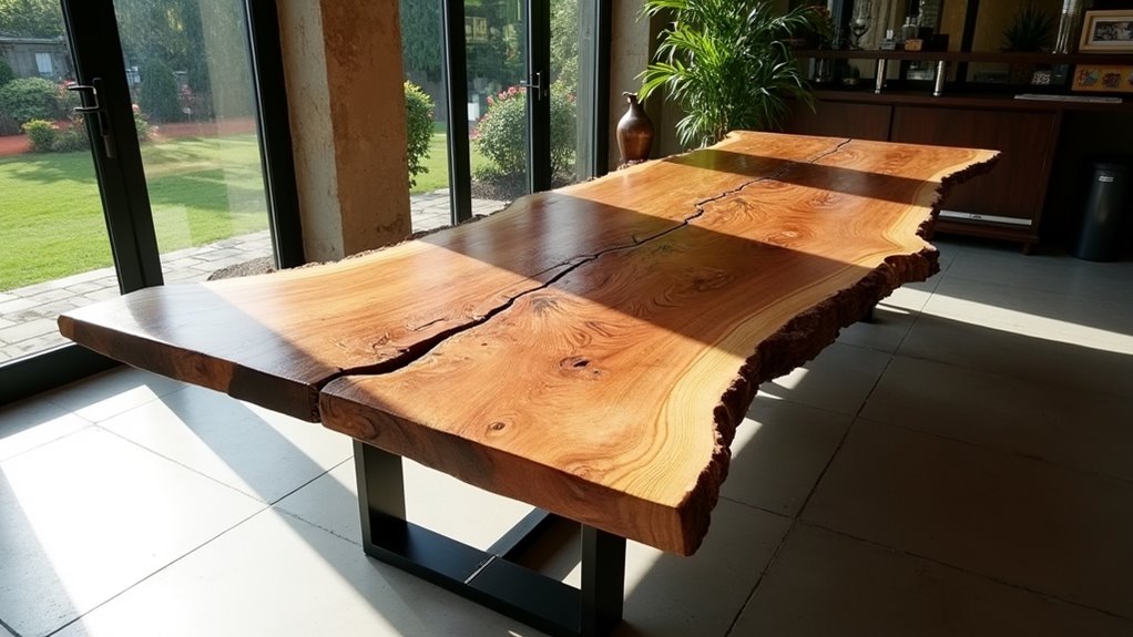organic handcrafted dining tables