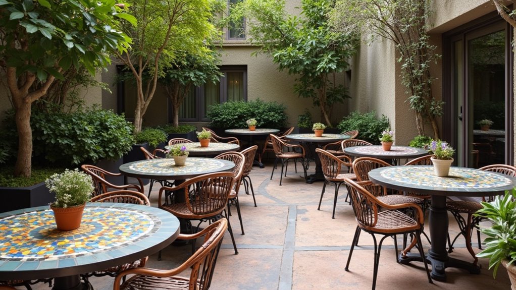 patio size and functionality