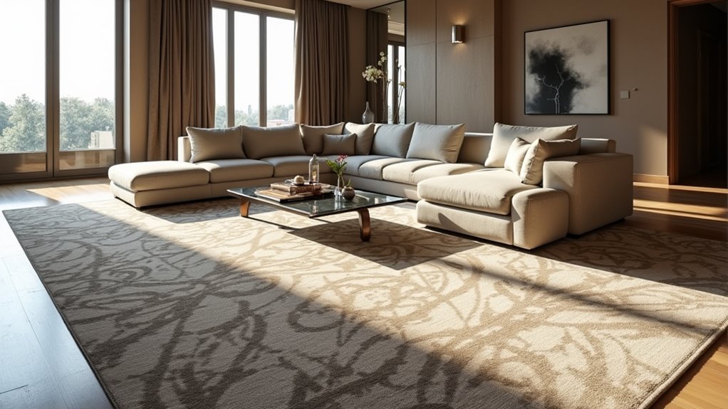 perfect rug placement strategy