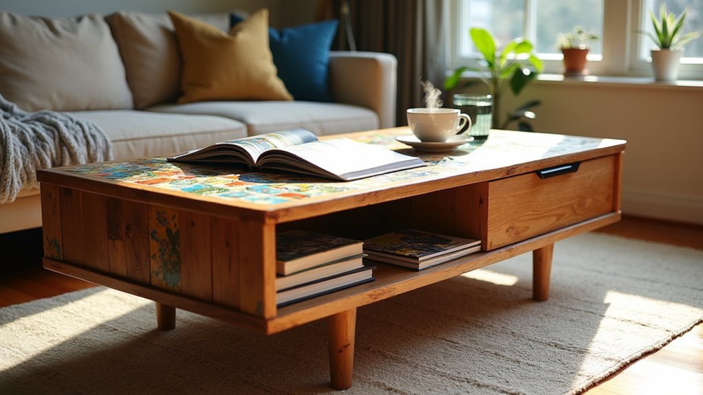 personalized coffee table designs