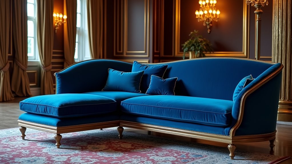 refined luxury chaise design