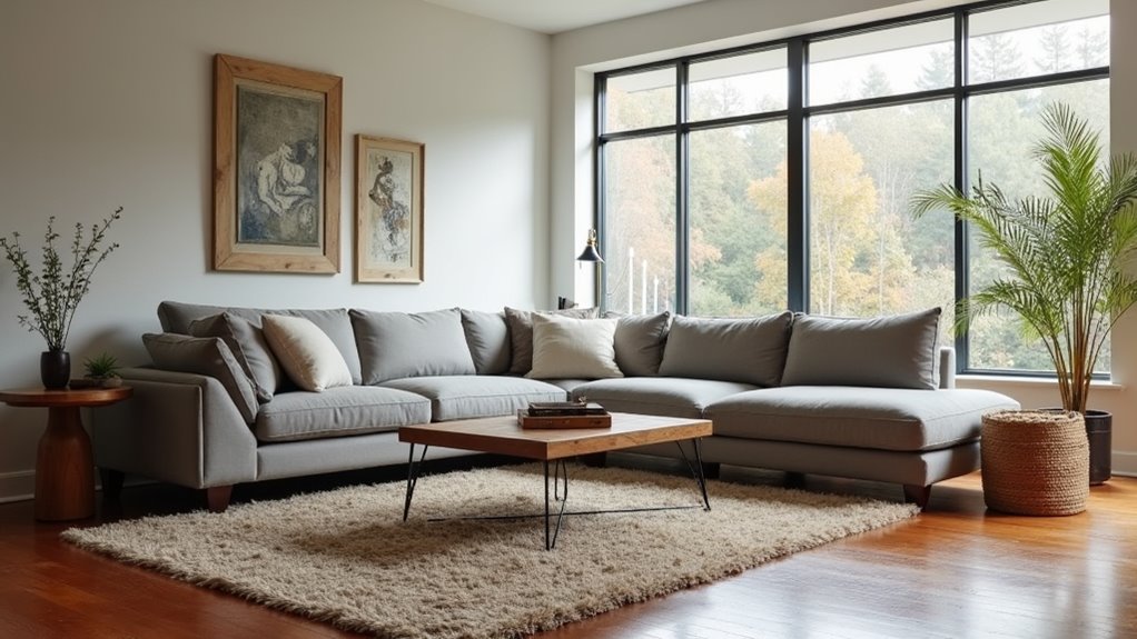 rug placement and dimensions