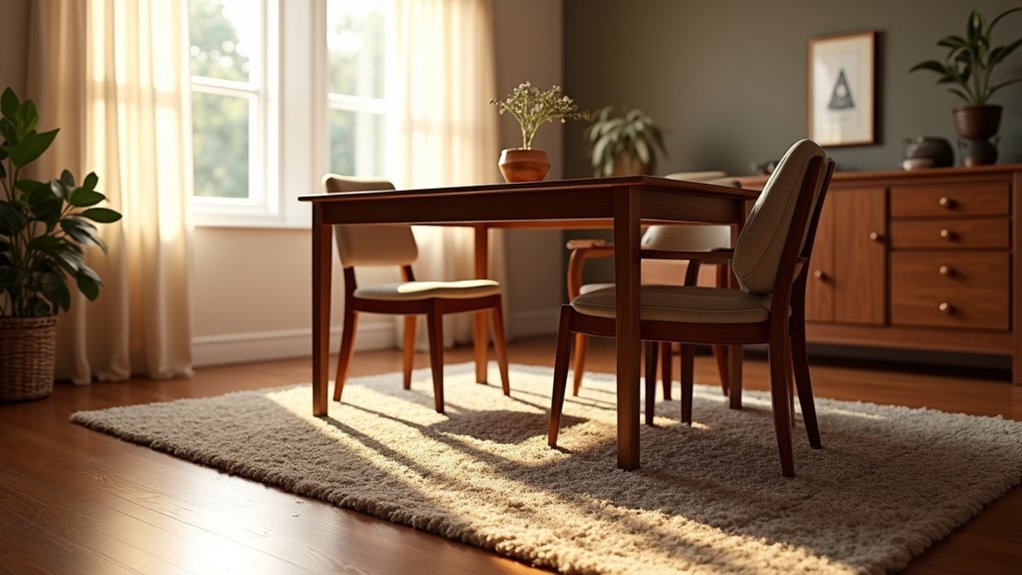 rug protection for dining