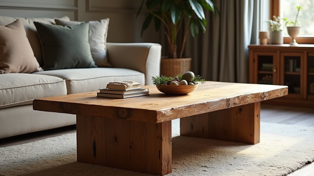 rustic charm coffee table