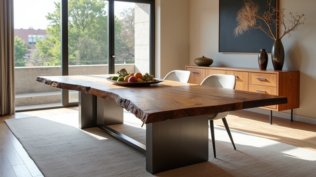 rustic elegance in dining