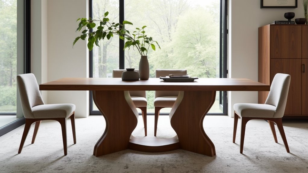 rustic elegant extendable dining table