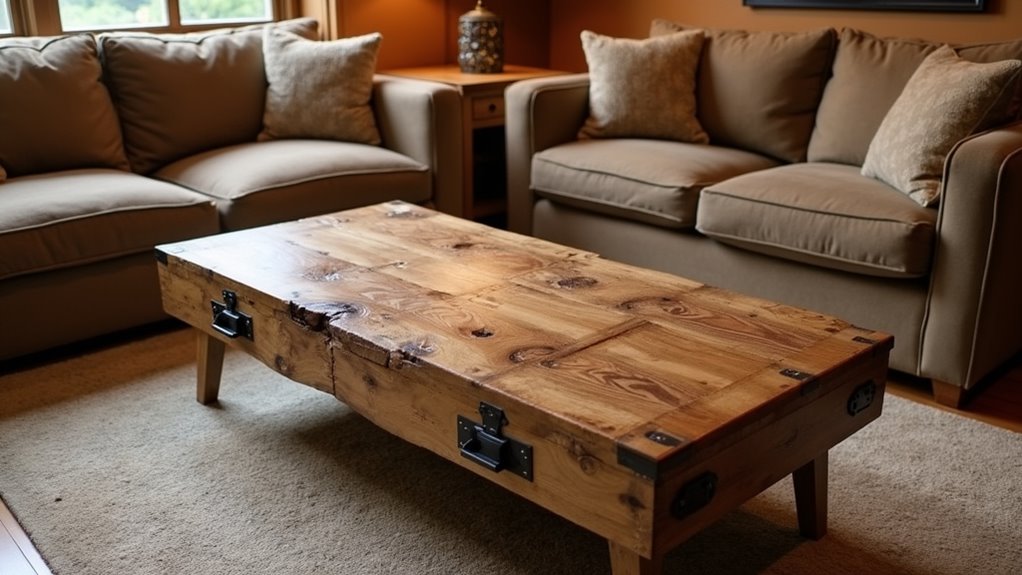 rustic farmhouse coffee tables