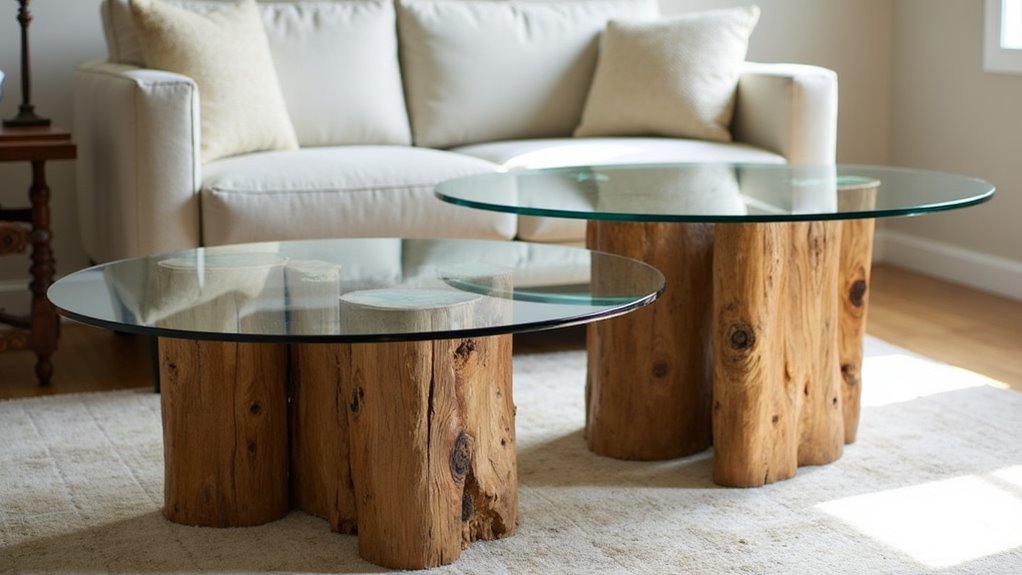 rustic industrial reclaimed coffee table