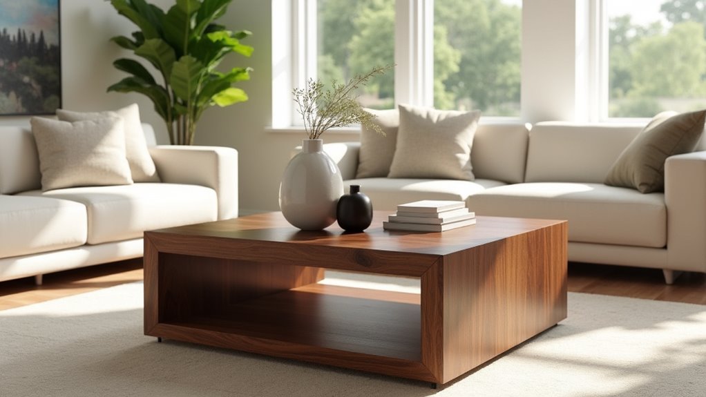 rustic industrial solid wood